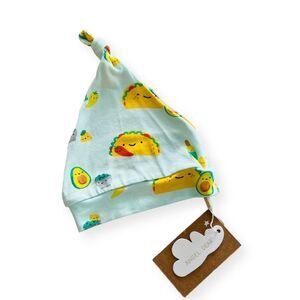 Angel Dear Bamboo Knotted Hat, Tacos Size 0-3 Months NWT